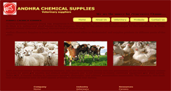 Desktop Screenshot of andhrachemicals.com